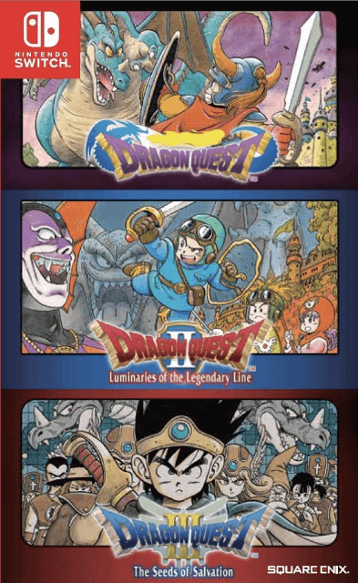 Dragon Quest III HD-2D Remake box art for Switch